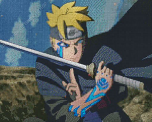 The Katana Naruto Diamond Painting