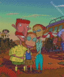 The Wild Thornberrys Animated Movie Diamond Painting