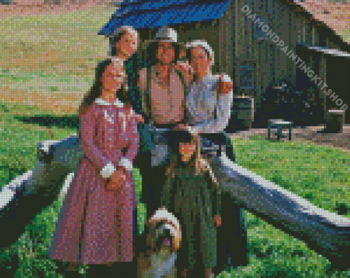 The House On The Prairie Diamond Painting