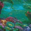 Tide Pools Art Diamond Painting