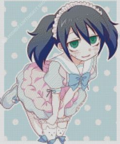 Tomoko Kuroki Watamote Character Diamond Painting