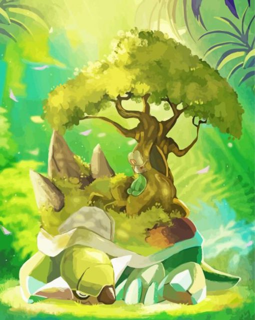 Torterra Art Diamond Painting