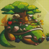 Torterra Anime Character Diamond Painting