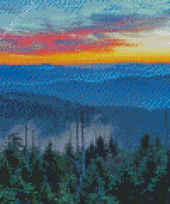 US Smoky Mountain National Park Diamond Painting