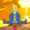 Vault Boy Fallout 4 Perk Tree Diamond Painting