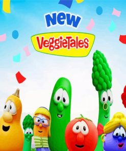 Veggie Tales cartoon Diamond Painting