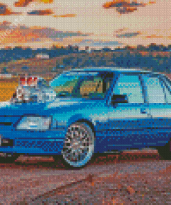 Blue Vk Holden Diamond Painting