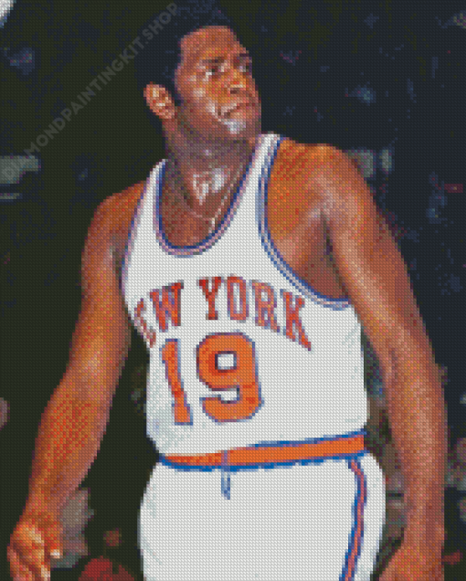 Willis Reed Player Diamond Painting