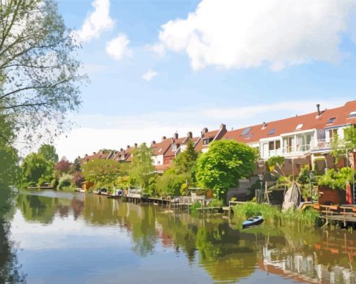 Zoetermeer River Diamond Painting