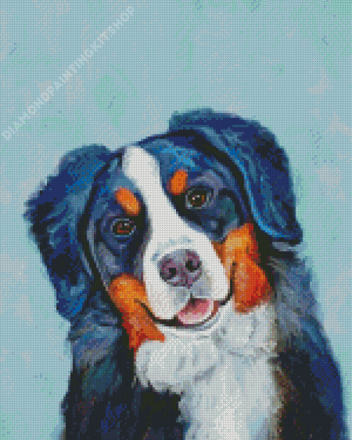 Aesthetic Bernese Mountain Diamond Painting