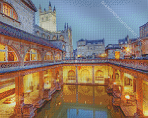 England Roman Baths Diamond Painting