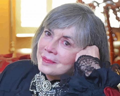 Anne Rice American Author Diamond Painting