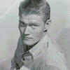 Black And White Chuck Connors Diamond Painting