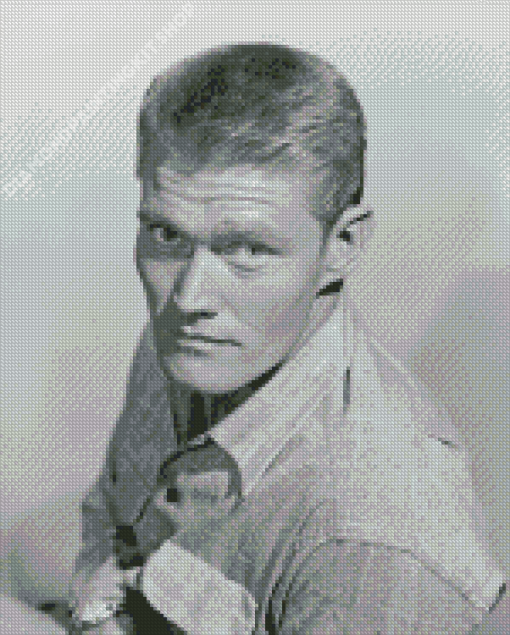 Black And White Chuck Connors Diamond Painting