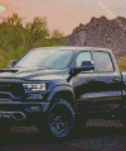 Black Ram TRX Diamond Painting