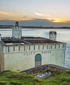 Cliff Baths Enniscrone Diamond Painting