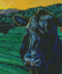 Cool Aberdeen Angus Diamond Painting