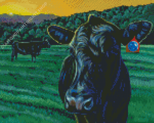 Cool Aberdeen Angus Diamond Painting