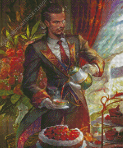 Cool Butler Diamond Painting