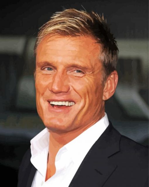 Cool Dolph Lundgren Diamond Painting