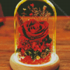 Cool Rose In A Glass Diamond Painting