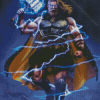 Cool Thor God Of Thunder Diamond Painting