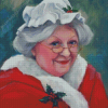 Cute Mrs Claus Diamond Painting