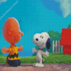 Cute Peanuts Charlie Diamond Painting