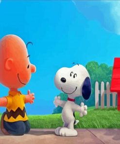 Cute Peanuts Charlie Diamond Painting