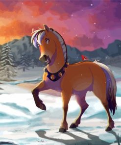 Cute Cartoon Horse Diamond Painting