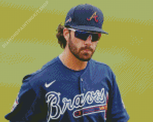 Dansby Swanson Art Diamond Painting