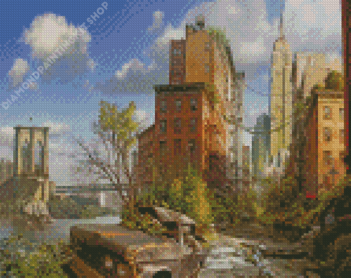 Dystopia City Diamond Painting