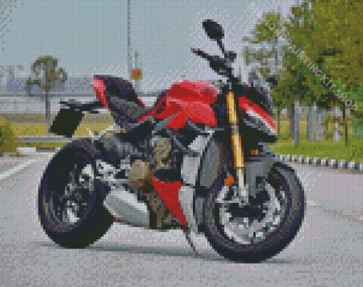 Streetfighter Motorcycle Diamond Painting