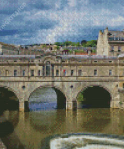 Pulteney Bridge Bath City Diamond Painting