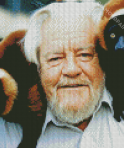 Gerald Durrell With Animals Diamond Painting