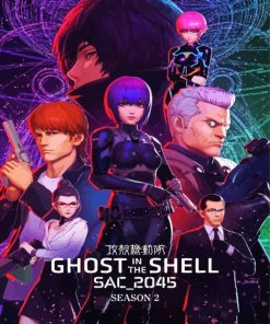 Ghost In The Shell Sac 2045 Anime Poster Diamond Painting