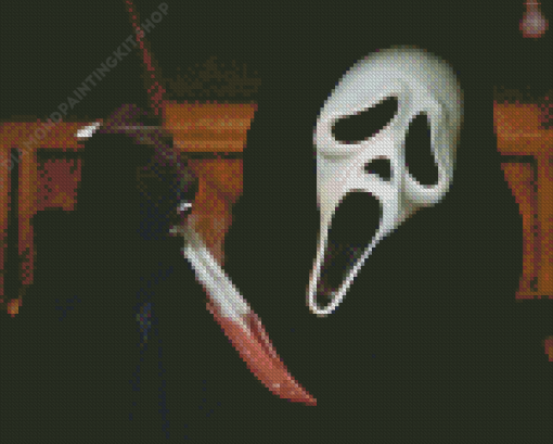 Ghostface Diamond Painting