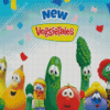 Veggie Tales cartoon Diamond Painting