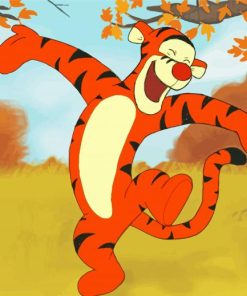 Happy Tigger Diamond Painting