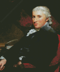 Henry Raeburn Portrait Of Dr Benjamin Bell Diamond Painting