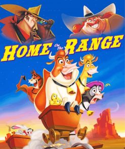 Home On The Range Poster Diamond Painting