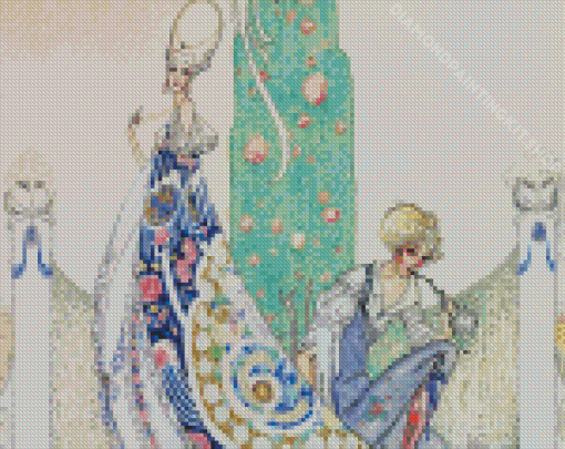 Illustrational Art By Kay Nielsen Diamond Painting