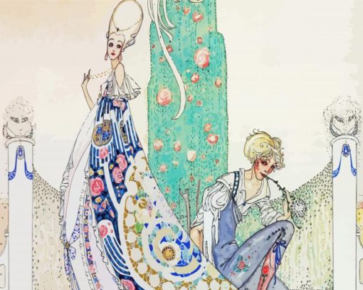 Illustrational Art By Kay Nielsen Diamond Painting