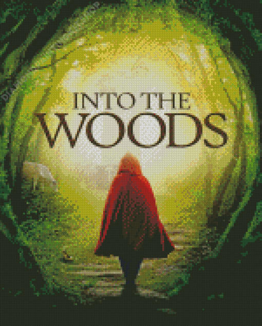 Into The Woods Poster Diamond Painting