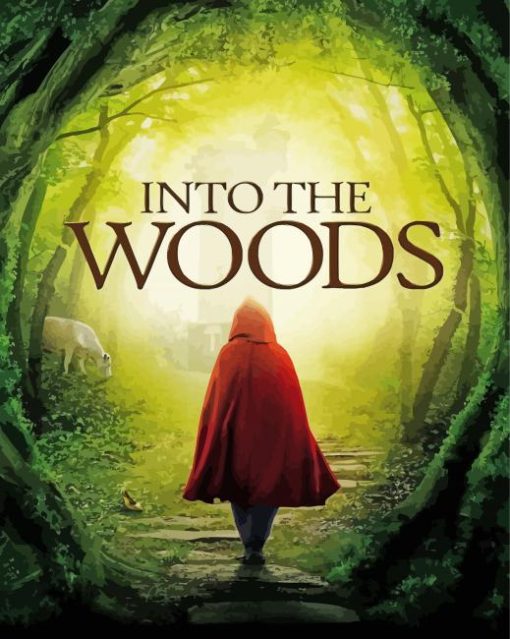 Into The Woods Poster Diamond Painting