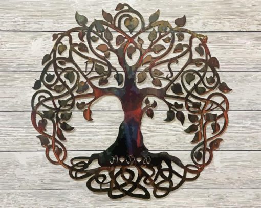 Iron Celtic Tree Art Diamond Painting