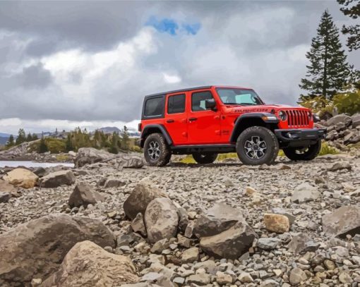 Jeep Wrangler Off Road Diamond Painting