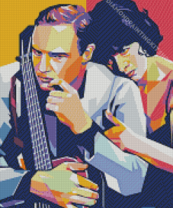 Marlon Brando And Anna Magnani Pop Art Diamond Painting