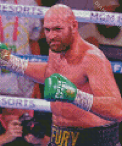 Tyson Fury Diamond Painting