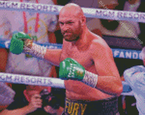 Tyson Fury Diamond Painting